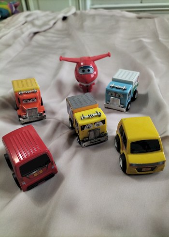 Renkli Oyuncak Araba Seti - Görsel 6