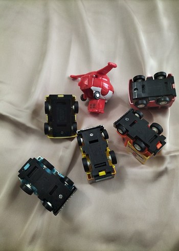 Renkli Oyuncak Araba Seti - Görsel 8