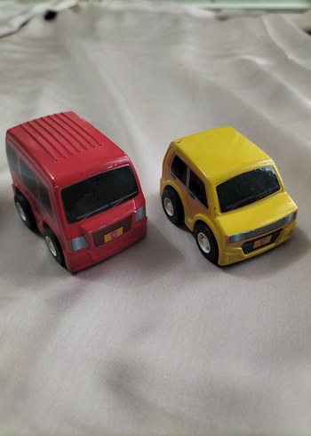 Renkli Oyuncak Araba Seti - Görsel 5