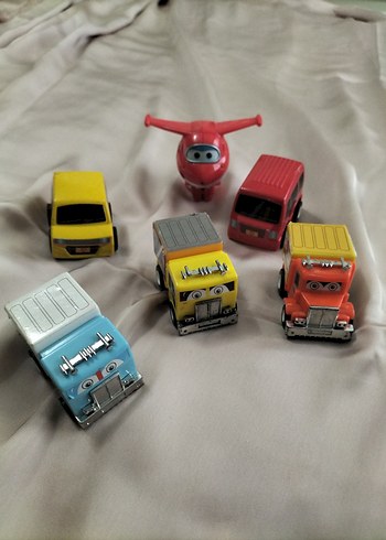 Renkli Oyuncak Araba Seti - Görsel 7