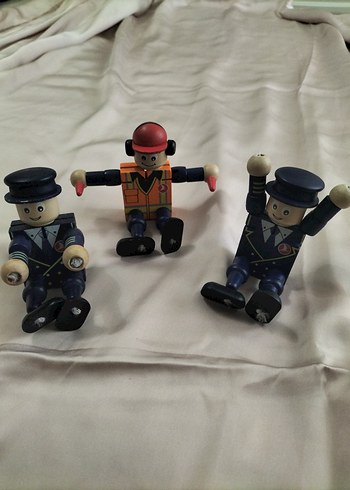 Renkli 3'lü Aksiyon Figürleri Seti - Görsel 2