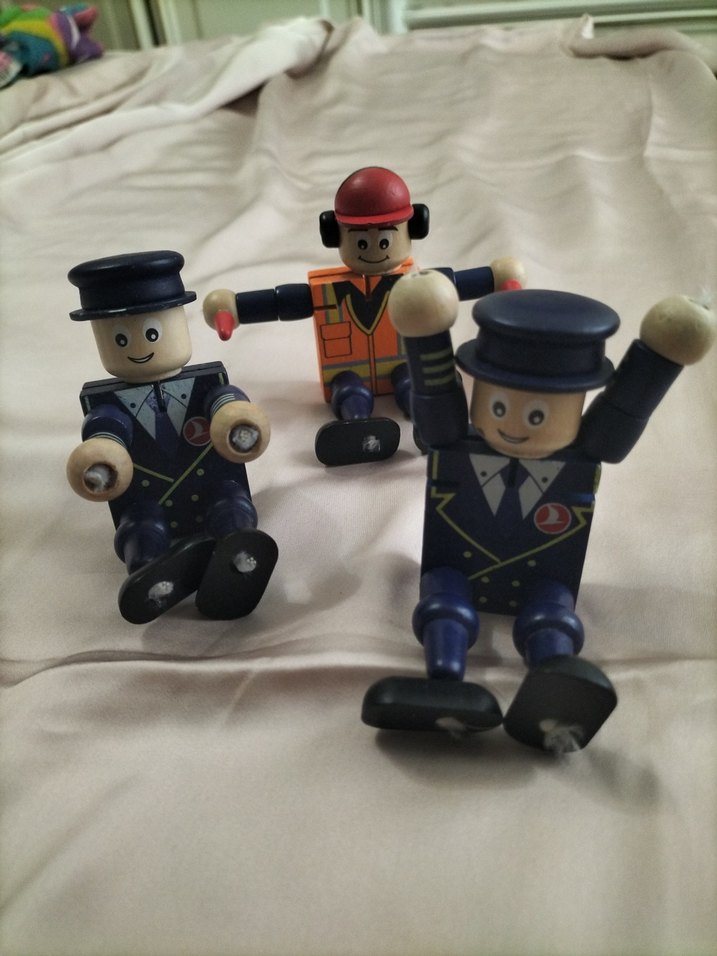 Renkli 3'lü Aksiyon Figürleri Seti - Görsel 4