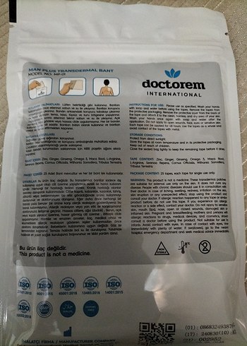 Doctorem Man Plus Takviye Paketi - Görsel 5