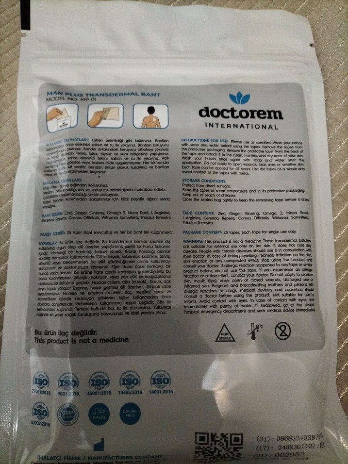 Doctorem Man Plus Takviye Paketi - Görsel 5