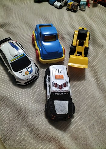 Renkli Oyuncak Araba Seti - Görsel 7