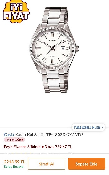 Casio Saat