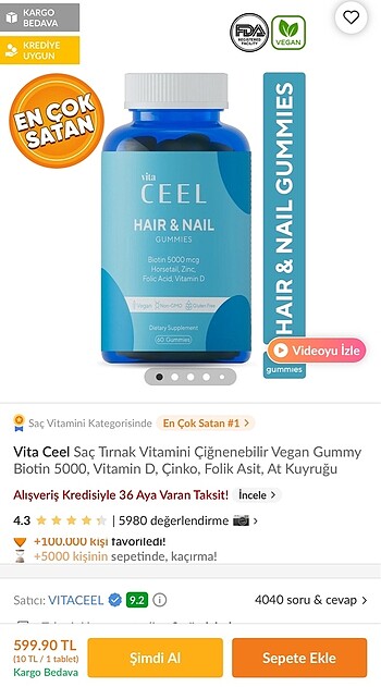 Vita Ceel Hair & Nail