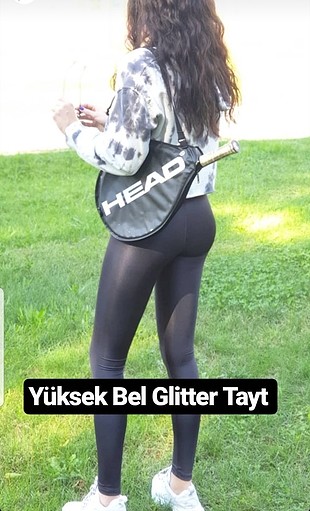 diğer Beden Yüksek bel Glitter tayt small,medium,large,xlarge