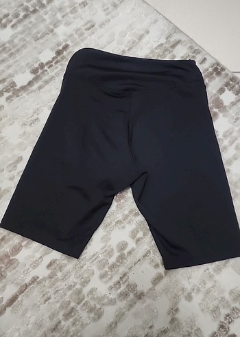 Siyah Mini  Spor Şortu - Görsel 3
