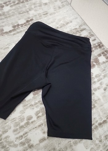 Siyah Mini  Spor Şortu - Görsel 4