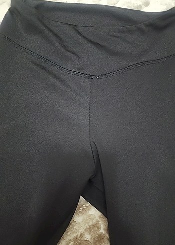 Siyah Mini  Spor Şortu - Görsel 2