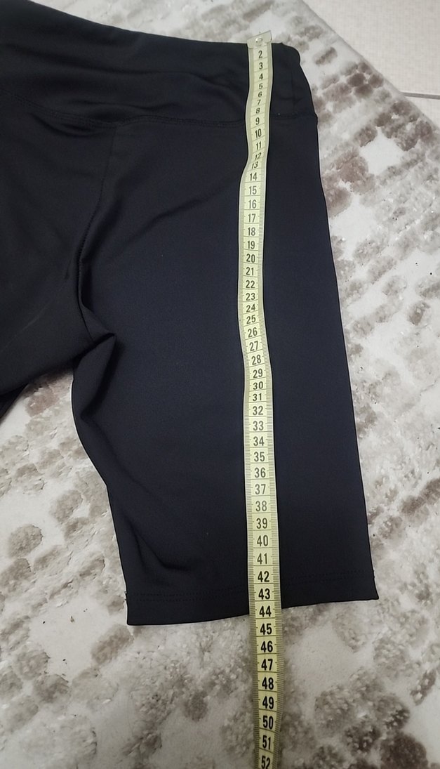 Siyah Mini  Spor Şortu - Görsel 5