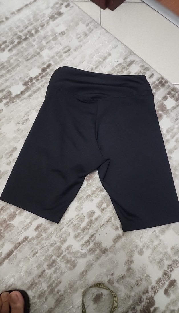 Siyah Mini  Spor Şortu - Görsel 3