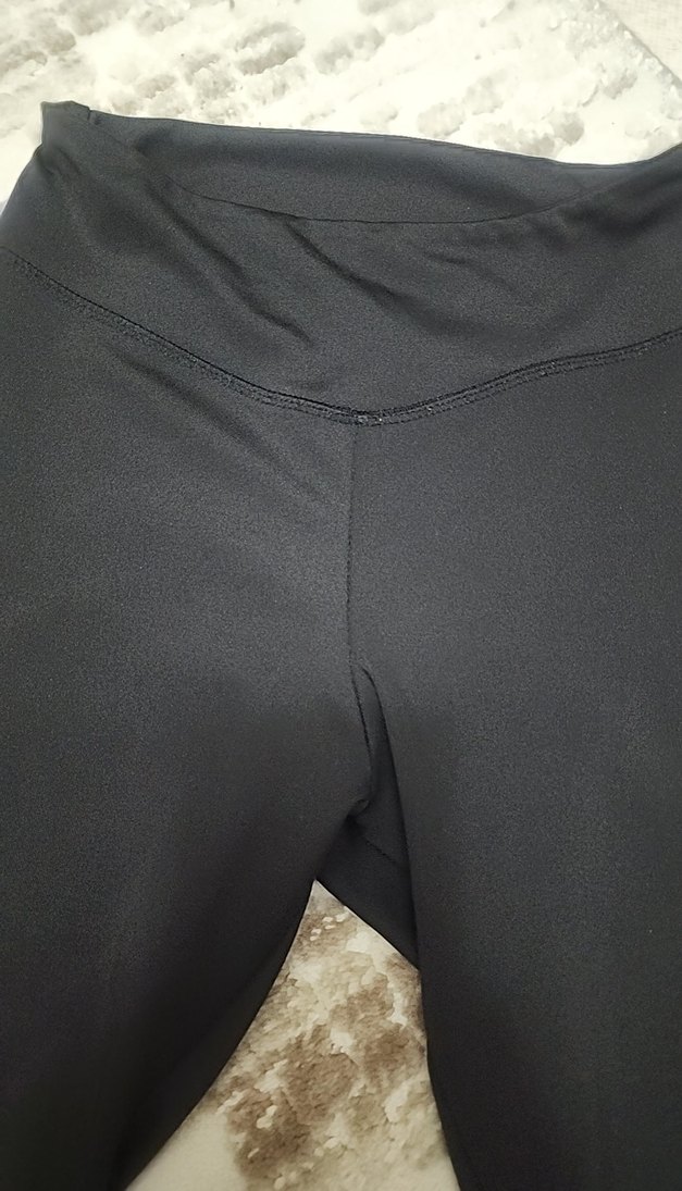 Siyah Mini  Spor Şortu - Görsel 2