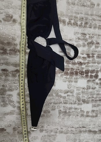 Uzun Kollu Siyah Kadın bikini üstü - Görsel 9