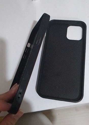 Parlak Siyah Counterculture Telefon Kılıfı 12 pro max - Görsel 5