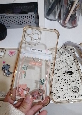 Boncuklu Bej Bohem Telefon Kılıfı - Görsel 6