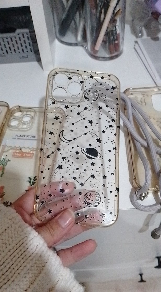 Boncuklu Bej Bohem Telefon Kılıfı - Görsel 5