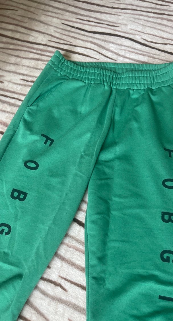 Yeşil Kadın Rahat Kesim Eşofman Altı - Görsel 4