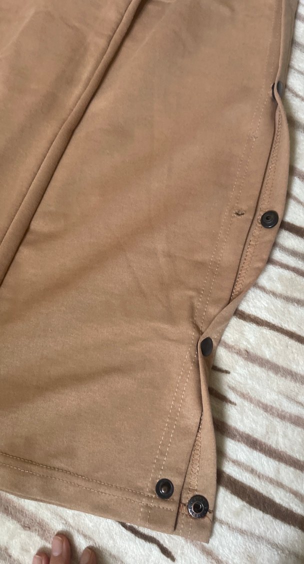 Düğmeli Kahverengi Kadın eşofman altı - Görsel 4