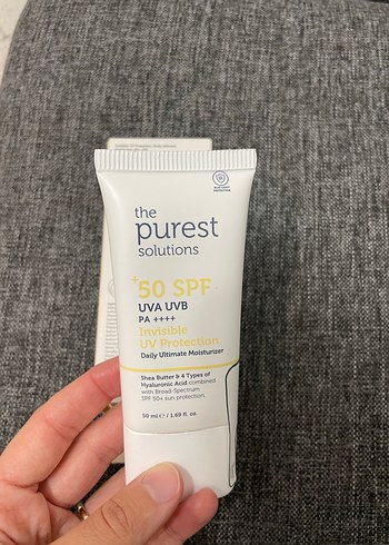 Görünmez UV Koruyucu SPF 50+ Nemlendirici - Görsel 3