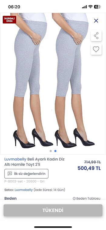 LC Waikiki Hamile taytı