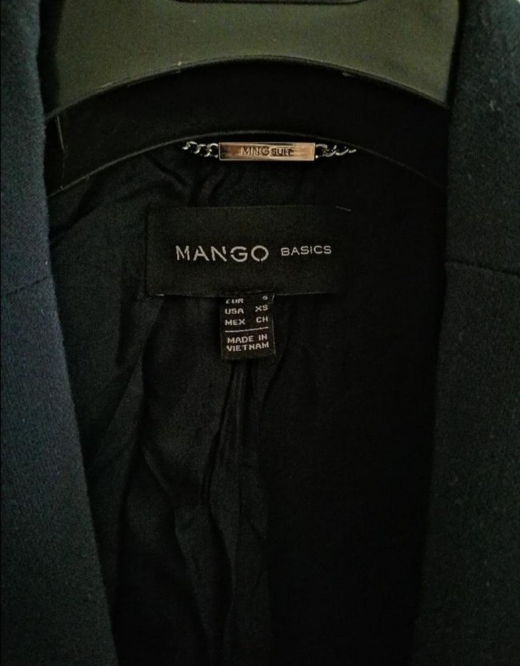 Siyah Düğmeli Kadın Blazer Ceket - Görsel 2