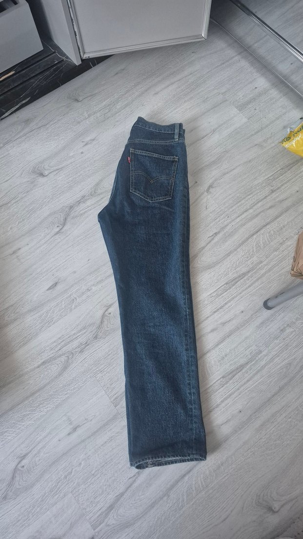 Levis Koyu Mavi Denim Jean — görsel 3/5