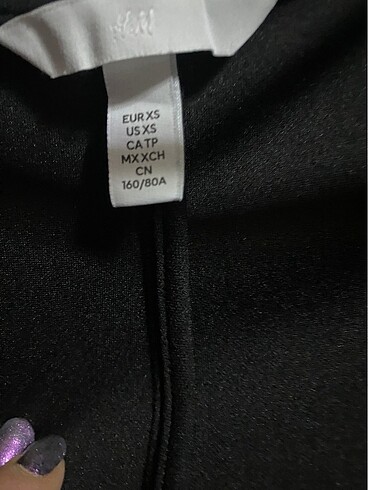 H&M Siyah elbise