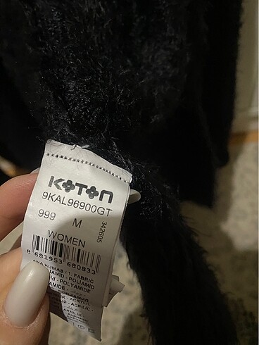 Koton Koton tüylü peluş hırka