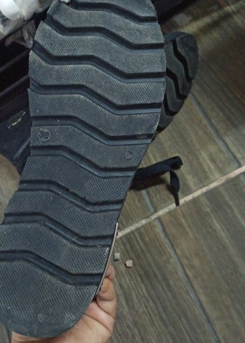 Siyah Deri Biker Stiletto Topuklu Kadın Bot - Görsel 3