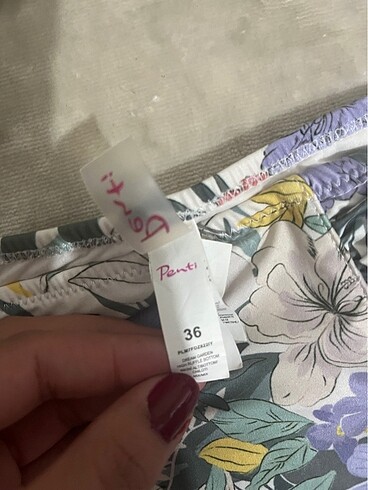 xs Beden çeşitli Renk Penti bikini takımı