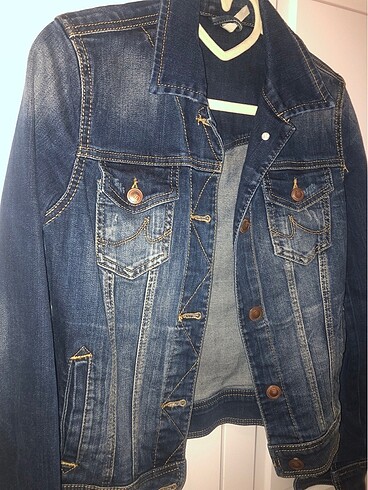13-14 Yaş Beden Ltb jeans orjinal kot ceket az kullanılmış