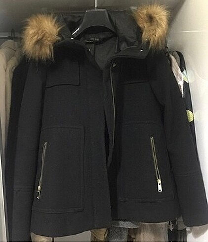 Zara kaşe mont