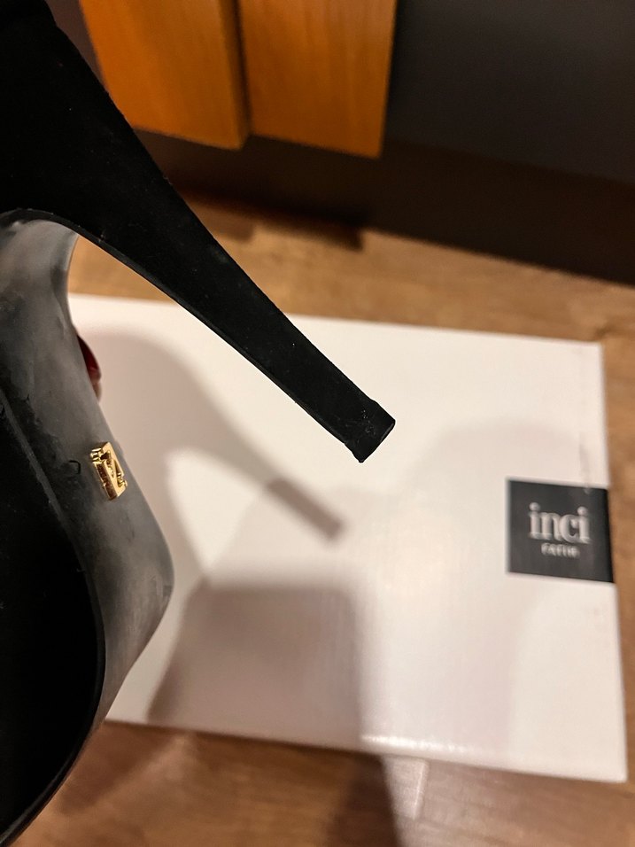 Klasik Siyah Stiletto - Görsel 5