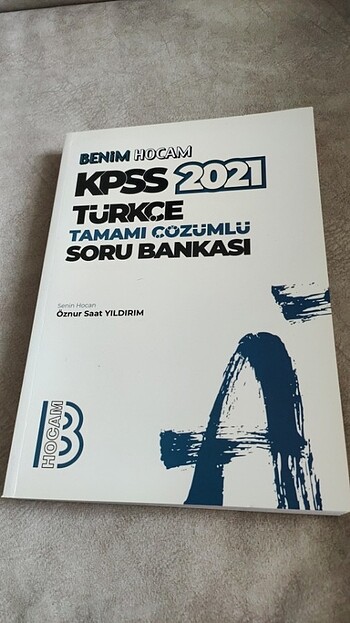 Benim hocam Türkçe tamamı çözümlü soru Bankası Öznur saat yıldır