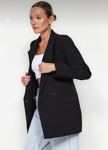 Trendyol & Milla SİYAH BLAZER CEKET