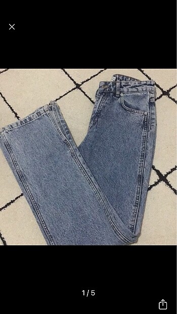 Yırtmaçlı jean