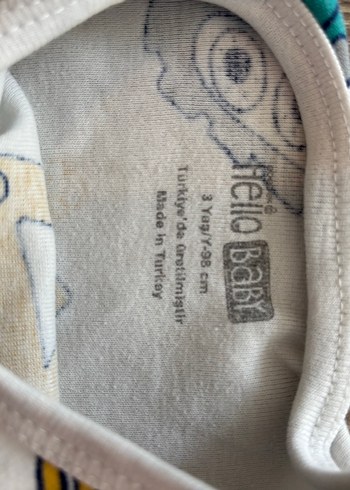 Erkek bebek body zıbın - Görsel 2