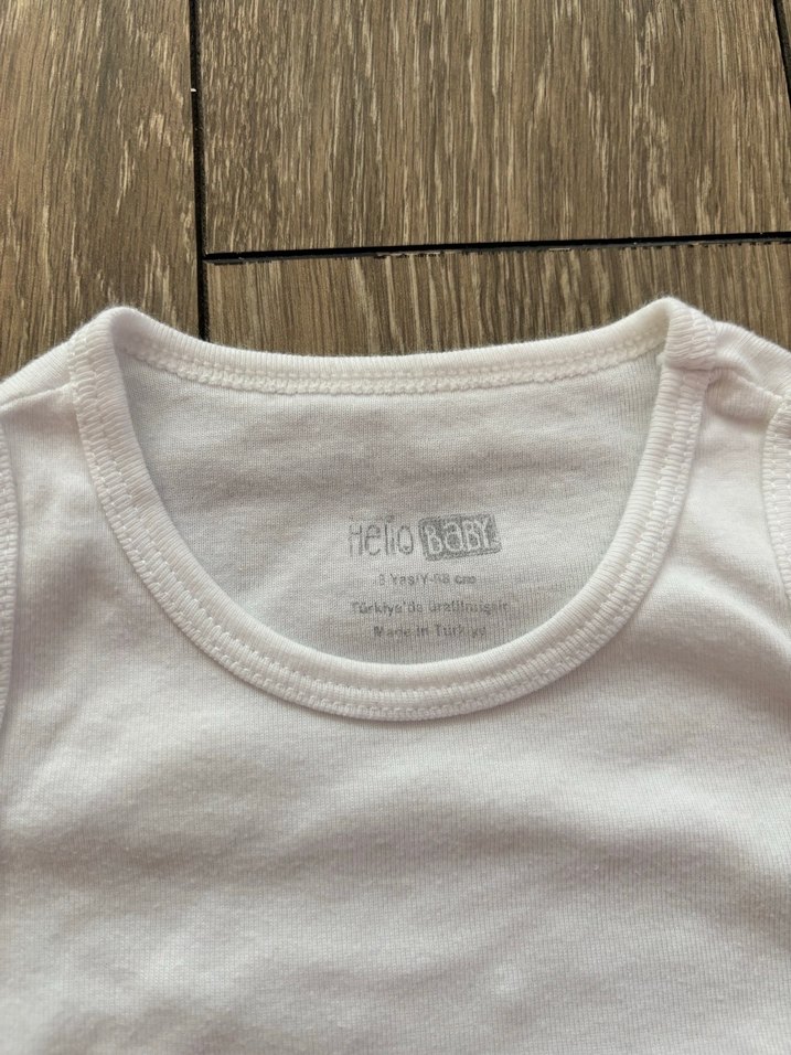 Bebek Body zıbın 2 adet - Görsel 3