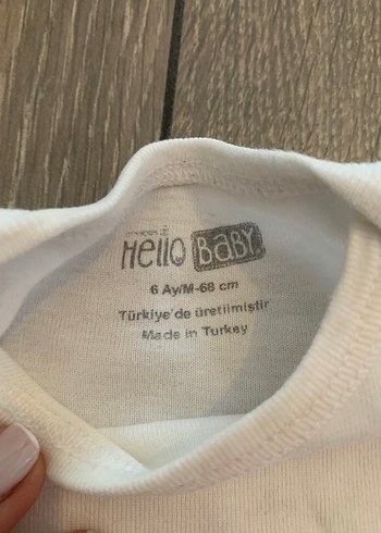 3 adet beyaz body - Görsel 4