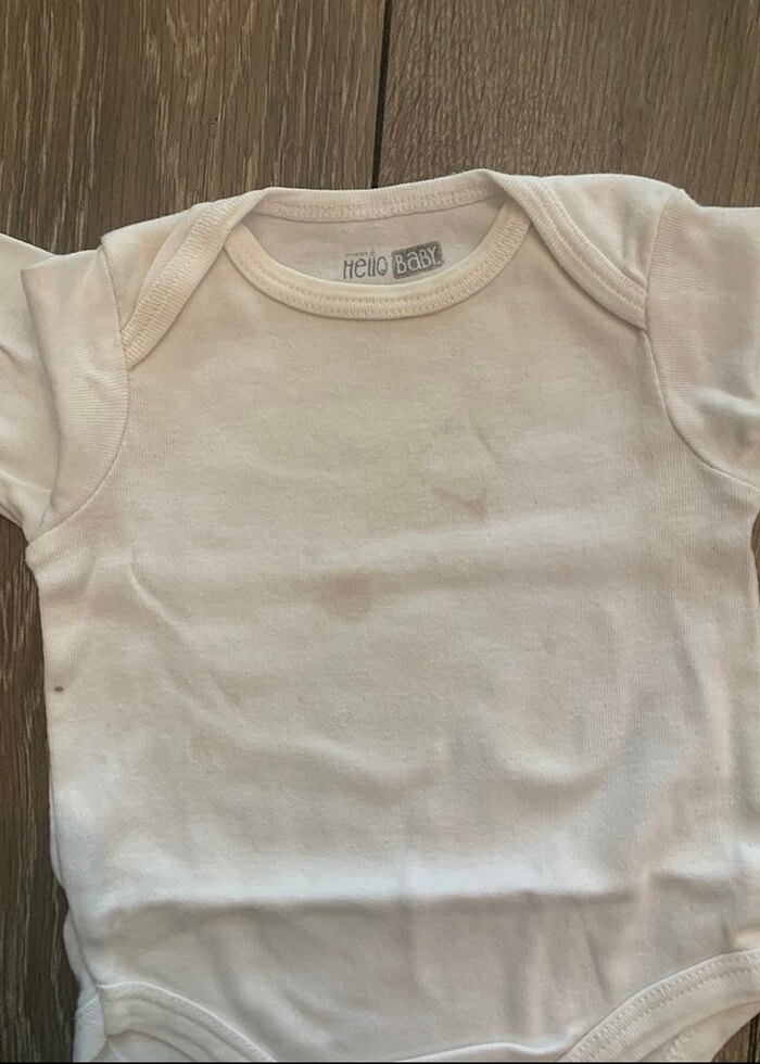 3 adet beyaz body - Görsel 3