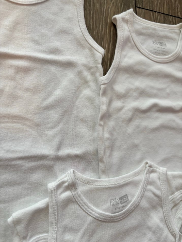 Bebek body kolsuz zıbın 3 adet - Görsel 4