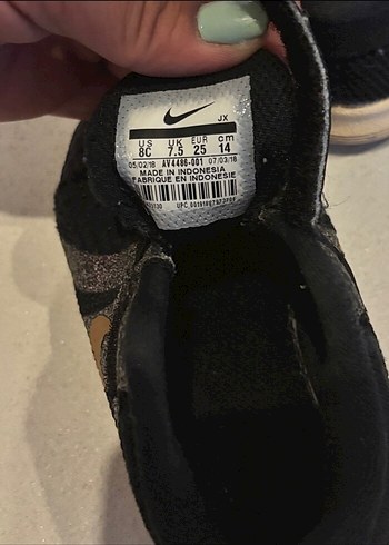 Nike Çocuk Siyah Spor Ayakkabı - Görsel 4