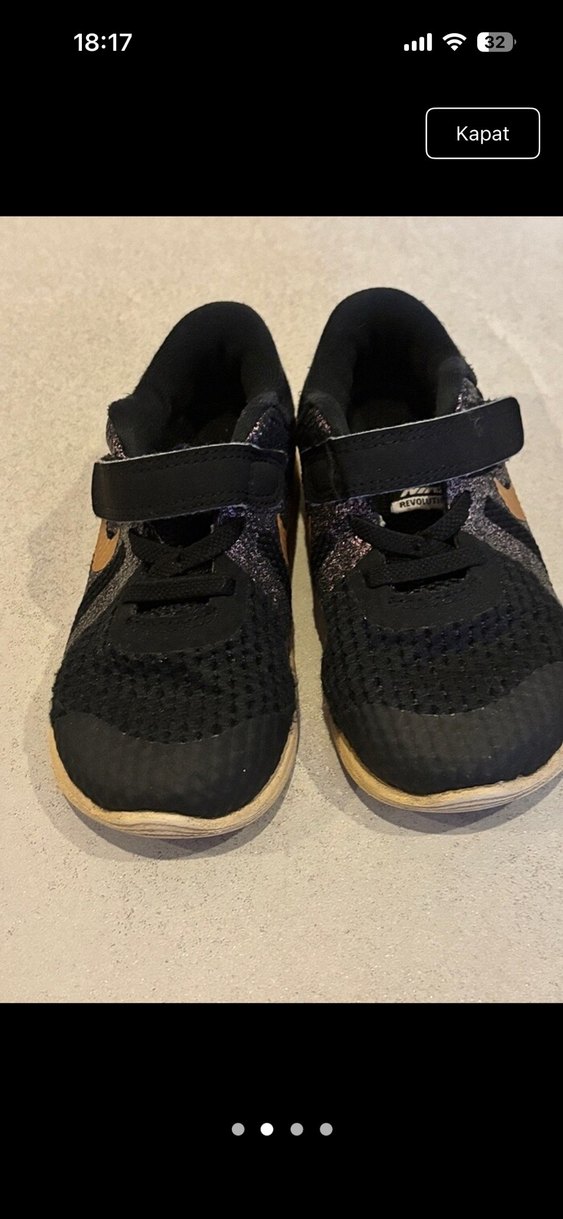 Nike Çocuk Siyah Spor Ayakkabı - Görsel 2