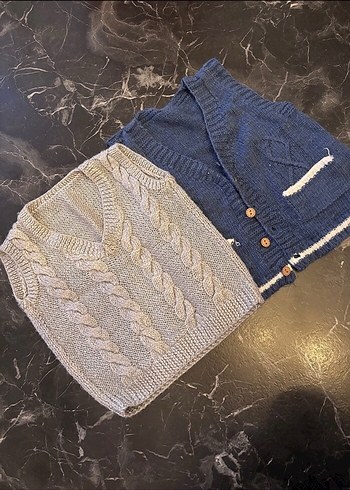 Erkek bebek süveter 2 adet - Görsel 2