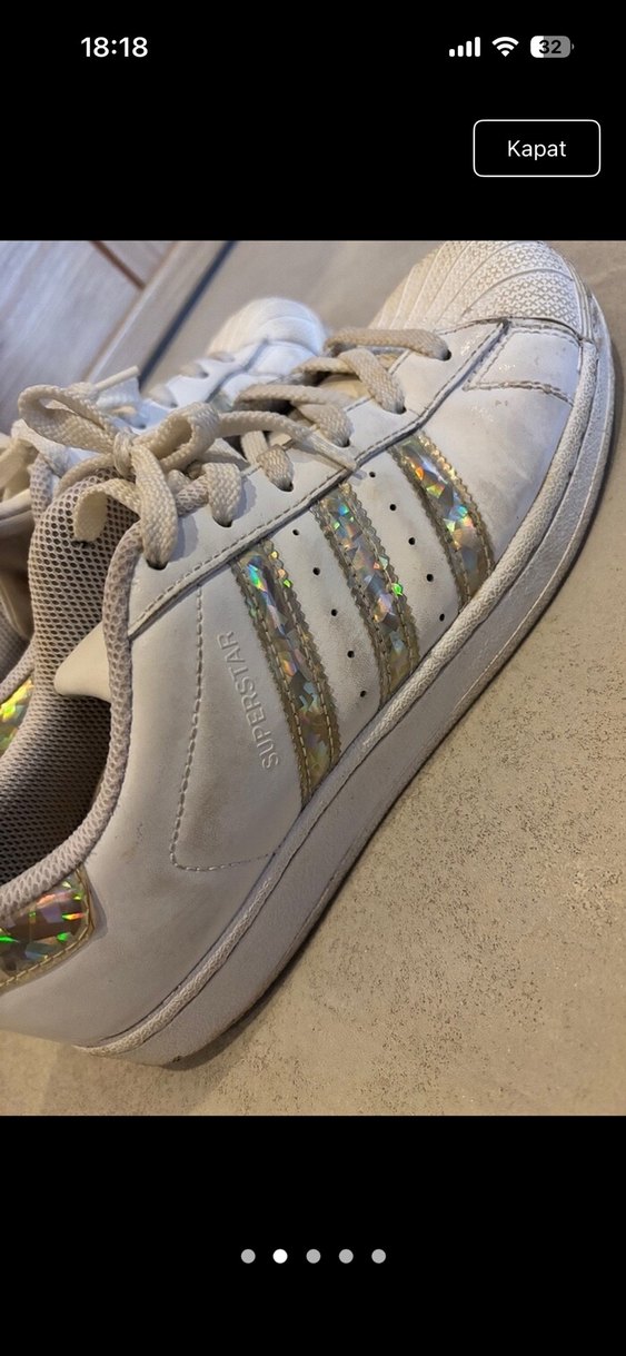 Adidaa Bağcıklı Kadın Spor Ayakkabı - Görsel 2