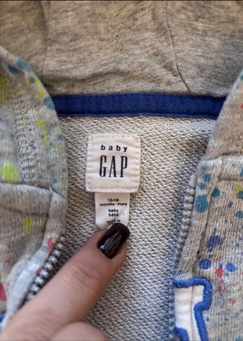 Gap Kapüşonlu Fermuarlı Erkek Çocuk - Görsel 3