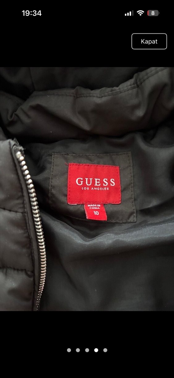 Guess kız çocuk  Mont - Görsel 4