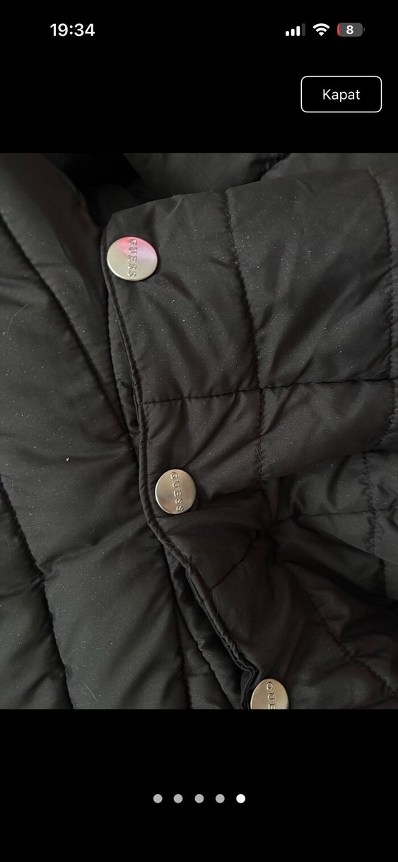 Guess kız çocuk  Mont - Görsel 5